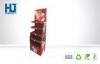 Multi - function Red POP Cardboard Display With Pallet , Easy to assemble