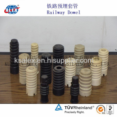 Railway Screw Dowel For Railway Fastening System/Railroad Railway Screw Dowel/Shanghai Supplier Railway Screw Dowel