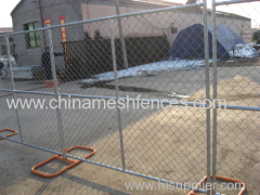 6X12ft Portable Chain Link Fence Panel With Privacy Screen