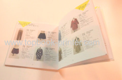 Varnished UV coating cover portrait garment brochure softback book designer or printer