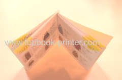 Varnished UV coating cover portrait garment brochure softback book designer or printer