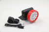 15LED plastic rechargeable LED head light