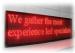 Electronic programmable Outdoor LED Signs for business Red , Green color