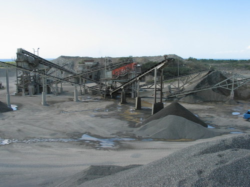 impact crusher used for crushing line