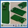 Green Hard Plastic Iphone 5S Apple Cell Phone Cases , Shock Absorbing Cellular Phone Case