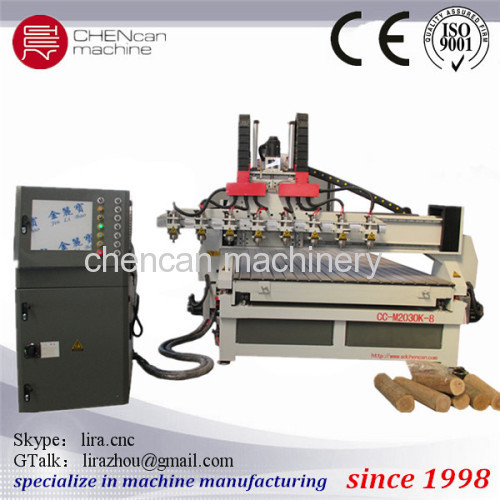 rotary wooden working machine for patch cylinder cnc