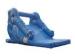 Customized Zoo Theme Elephant Inflatable Dry Slides , Inflatable Pool Water Slide