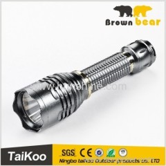 hot sale 180lm rechargeable zoom big torch light