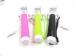 Green / yellow Handheld Cable Selfie Stick , Folding Wired Selfie Monopod