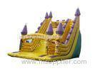 Huge Commercial Inflatable Castle Slides For Blow Up Outdoor Games