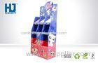 Beautiful Varnishing Corrugated Cardboard Display Stand , Children Toys Display Stand