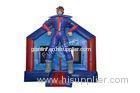 Exciting Inflatable Bounce House , Superman Bounce House Jumper EN14960