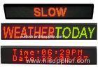 Indoor P10 RGY Dual Colorled scroll board Electronic LED Moving Message