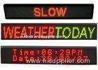 Indoor P10 RGY Dual Colorled scroll board Electronic LED Moving Message
