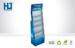 CMYK Printing Cardboard Floor Display Stands With Tiered Five For Shop