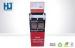 Supermarket Promotion Cardboard Pallet Display Stand With Plastic Hooks