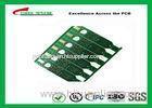 2 Layer Flash Gold PCB Green Solder Mask Quick Turn PCB Prototypes Fiducial Marks Add