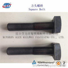 Railway Rail Bolt Supplier / Manufacturer Railway Rail Bolt Low Price / Track Railway Rail Bolt for Fish Plate