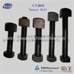 Railway Rail Bolt Supplier / Manufacturer Railway Rail Bolt Low Price / Track Railway Rail Bolt for Fish Plate