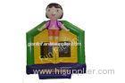 Amusement Park Jumping inflatable girl bounce house With waterproof Plato PVC tarpaulin
