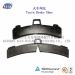Train Brake Shoe Technical Data/Manufacturer of Locomotive Brake block/Composite Railway Brake Pad made in China