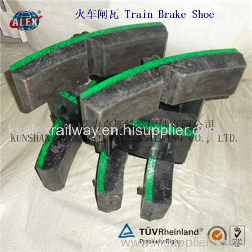 train brake block supplier/locomotive brake block for train wheel/composite brake block made in China