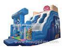 Funny Sea Paradise Theme Big Inflatable Slide 0.9mm PVC Tarpaulin Rentals