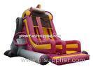 Huge Amusement Inflatable Stair Slide / Dry Inflatable Playground Slide