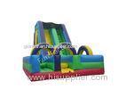 Promotion Commercial Giant Inflatable Garden Slide Double Lane Tropical