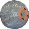 Glass ball dia 3m inflatable zorb ball with 1.0mm TPU or PVC material transparent color