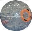 Glass ball dia 3m inflatable zorb ball with 1.0mm TPU or PVC material transparent color