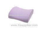 Orthopaedic Pillows Memory Foam Back Support Cushion , Purple / White / Blue