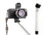 Telescopic Digital Camera Monopod Camera Selfie Sick With Bluetooth Shutter