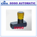 Hydraulic floe control restrictive check valve