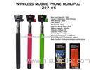 Selfie rod with bluetooth wireless remote , Wireless Selfie Monopod For Phone & Camera