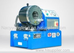 Hydraulic hose crimping machine