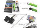 Portable Wireless Selfie Monopod Bluetooth , IPhone / Samsung galaxy selfie stick