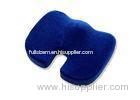 Massage Wedge Memory Foam Seat Cushions For Cars , Computer Chairs