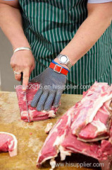 Stainless steel metal mesh butcher glove