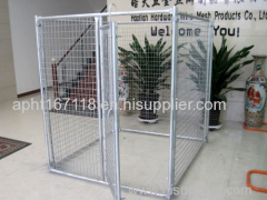 Welded Wire Large dog Kennel with Roof