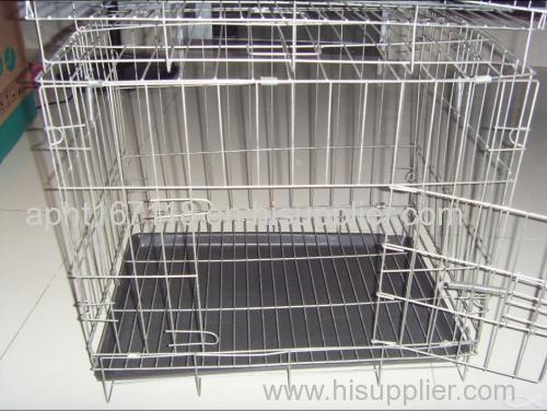 Welded Wire Large dog Kennel with Roof