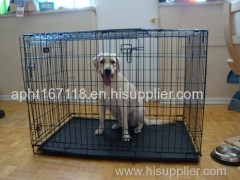 Welded Wire Large dog Kennel with Roof