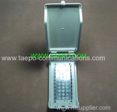 Outdoor 100 pairs key locking DP box for LSA module