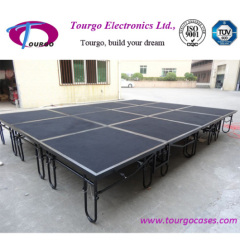 Tourgo Iron Folding Stage for Hotel Use