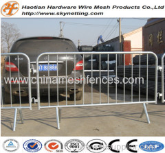 beautiful and durable hot dipped galvanized temporary pedestrian barricade crowd control barrier queue control barricade