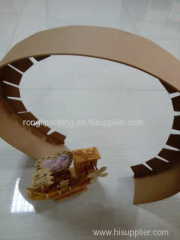 Wrapping and annular paper corner protector