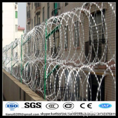 safety high zinc double BTO 1O Falt concertina barber razor wire