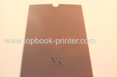 Semi-Gloss Paper Envelope-Type Softcover Book Printing For Clothes Company Advertising