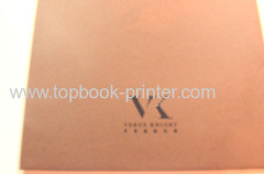 Semi-Gloss Paper Envelope-Type Softcover Book Printing For Clothes Company Advertising