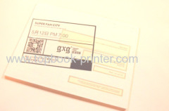 Matte cloth-faced paper envelope cover cardboard invitation card design or printing